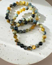 Load image into Gallery viewer, Golden Blue Tiger Eye Bracelet