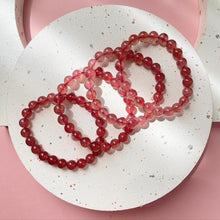 Load image into Gallery viewer, Strawberry Quartz Bracelet