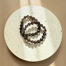 Load image into Gallery viewer, Faceted Smoky Quartz Bracelet