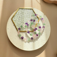Load image into Gallery viewer, Aventurine - Rose Quartz - American with Clear Quartz Spacer Bracelet
