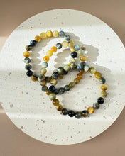 Load image into Gallery viewer, Golden Blue Tiger Eye Bracelet