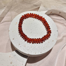 Load image into Gallery viewer, Black Onyx and Carnelian Bracelet