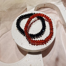Load image into Gallery viewer, Black Onyx and Carnelian Bracelet