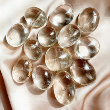 Load image into Gallery viewer, Clear Quartz Palm Stone
