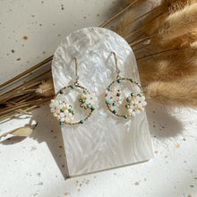 Load image into Gallery viewer, Turquoise with Mother Of Pearl Earring