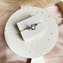 Load image into Gallery viewer, Blue Topaz Ring