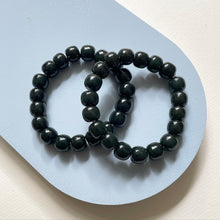 Load image into Gallery viewer, HeTian Ink Jade Bracelet