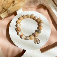 Load image into Gallery viewer, Tree of Life Charm Mother of Pearl Bracelet