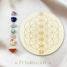 Load image into Gallery viewer, 7 Chakra Grid Set