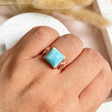 Load image into Gallery viewer, Larimar Ring