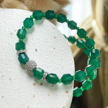 Load image into Gallery viewer, Green Onyx Bracelet