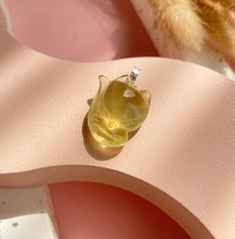 Load image into Gallery viewer, Citrine Fox Pendant