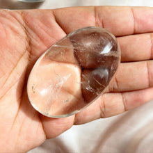 Load image into Gallery viewer, Clear Quartz Palm Stone