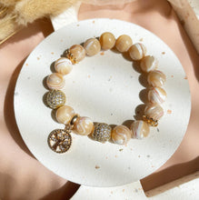 Load image into Gallery viewer, Tree of Life Charm Mother of Pearl Bracelet