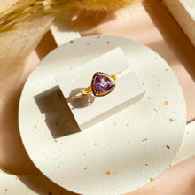 Load image into Gallery viewer, Amethyst Ring
