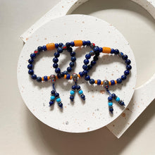 Load image into Gallery viewer, Lapis Lazuli Tassle Bracelet