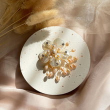Load image into Gallery viewer, Mother Of Pearl with Pearl Brooch