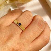 Load image into Gallery viewer, Blue Sapphire Ring