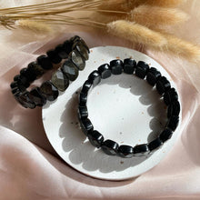 Load image into Gallery viewer, Golden Sheen Obsidian Bracelet