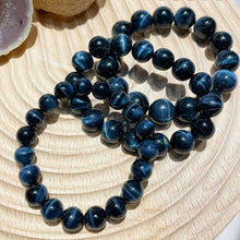 Load image into Gallery viewer, Blue Tiger Eye Bracelet