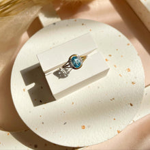 Load image into Gallery viewer, Blue Topaz Ring