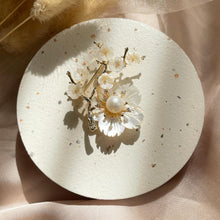 Load image into Gallery viewer, Mother Of Pearl with Pearl Brooch