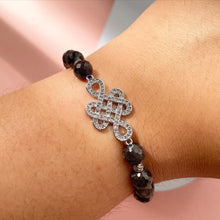 Load image into Gallery viewer, Mystic Knot Iolite Bracelet