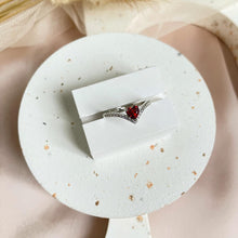 Load image into Gallery viewer, Garnet Ring