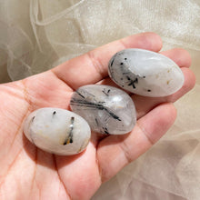 Load image into Gallery viewer, Tourmalinated Quartz Tumble