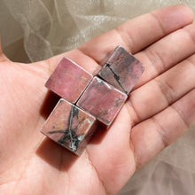 Load image into Gallery viewer, Rhodonite Cube