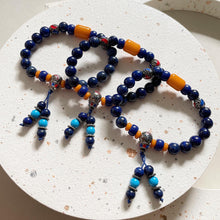 Load image into Gallery viewer, Lapis Lazuli Tassle Bracelet