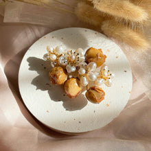 Load image into Gallery viewer, Preserved Rose with Pearl Brooch