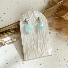 Load image into Gallery viewer, Amazonite Earring