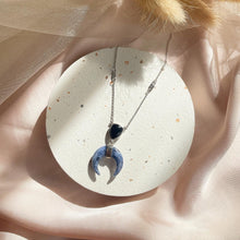 Load image into Gallery viewer, Onyx with Sodalite Necklace