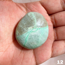 Load image into Gallery viewer, Green Moonstone Palm Stone