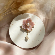 Load image into Gallery viewer, Mother Of Pearl with Pearl Brooch / Pendant