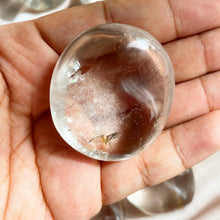 Load image into Gallery viewer, Clear Quartz Palm Stone