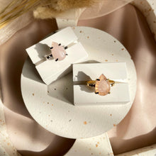 Load image into Gallery viewer, Iris Rose Quartz Ring