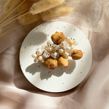 Load image into Gallery viewer, Preserved Rose with Pearl Brooch