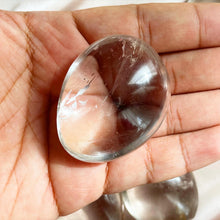 Load image into Gallery viewer, Clear Quartz Palm Stone