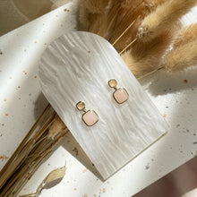 Load image into Gallery viewer, Rose Quartz Earring
