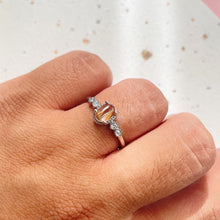 Load image into Gallery viewer, S92.5 Rutilated Quartz Ring