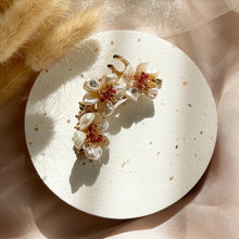 Load image into Gallery viewer, Baroque Pearl with Pink Tourmaline Brooch