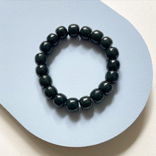 Load image into Gallery viewer, HeTian Ink Jade Bracelet