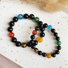 Load image into Gallery viewer, 5 Element with Obsidian Bracelet