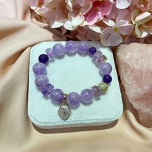Load image into Gallery viewer, Ametrine , Amethyst with Lavender Amethyst Bracelet