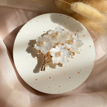 Load image into Gallery viewer, Mother Of Pearl with Pearl Brooch