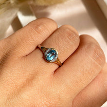 Load image into Gallery viewer, Blue Topaz Ring