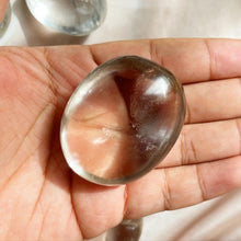 Load image into Gallery viewer, Clear Quartz Palm Stone