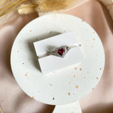 Load image into Gallery viewer, Garnet Ring